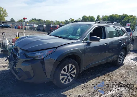 2024 Subaru Outback из США, поврежденный, VIN 4S4BTAAC2R3289615